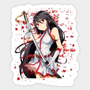 Akame - Akame Ga Kill Sticker